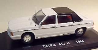 1:43 Tatra 613 K 1984 bílý, limitovaná edice, stavba na objednávku, limitovaná edice - MACmodel