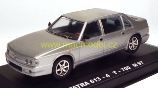 1:43 Tatra 613-4 T 700 M97 stříbrný - stavba na objednávku - MACmodel