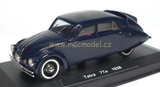 1:43 Tatra 77a 1938 tmavě modrý - stavba na objednávku - MACmodel
