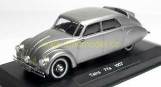 1:43 Tatra 77a 1936 stříbrný - stavba na objednávku - MACmodel