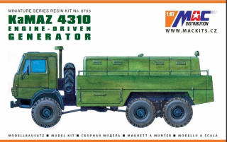 1:87 Kamaz 4310 generátor (detaily na www.mackits.cz) - MAC.distribution