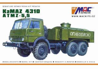 1:87 Kamaz 4310 ATMZ-5,5 cisterna ( detaily na www.mackits.cz) - MAC.distribution