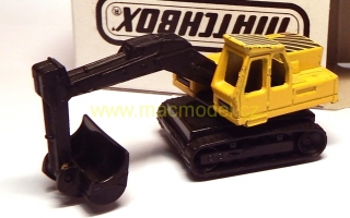 1:59 Excavator bílá krabička - Matchbox