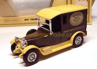 1:43 Talbot 1927 Wright´s, žlutá krabička - Matchbox