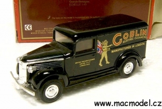 1:50 GMC 1937 van Coblin - černá střecha - Matchbox