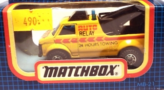 1:59 Breakdown van - Matchbox