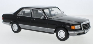 1:18 Mercedes-Benz S Klasse (W126) 1979 černý - MCG