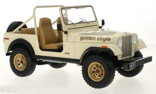 1:18 Jeep CJ-7 Golden Eagle 1980 béžový - MCG