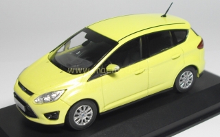 1:43 Ford C-Max Compact, žlutý, dealerská edice - Minichamps