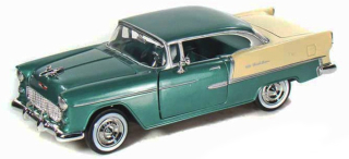 1:24 Chevrolet 1955 BelAir hardtop zelený - MotorMax