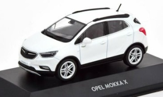 1:43 Opel Mokka X bílý, dealeská edice - Opel Norev