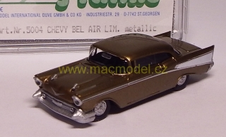 1:87 Chevy Bellair 1957 zlatý - Praline