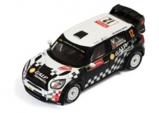 1:43 Mini JCW 2012 Monte Carlo # 12 Araujo-Ramalho - ixo