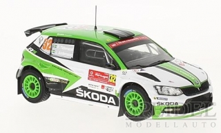 1:43 Skoda Fabia RS 2017 Portugal # 32 Tidemand-Andersson - Ixo