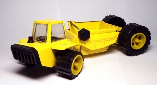 1:25 skrejpr plech, 25 cm, Japonsko - staré hračky
