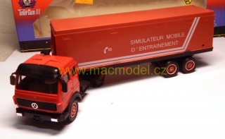 1:50 Mercedes-Benz Simulateur Mobile - hasiči - Solido