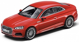 1:43 Audi A5 coupé 2016 červený, dealerská edice - Spark