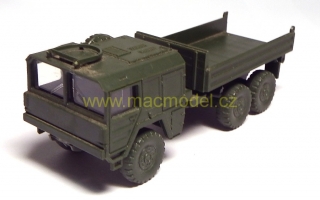 1:87 MAN vojenský sklápěč 6x6 bez zadního čela, výrobce nevyznačen - Unknown