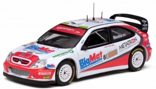 1:43 Citroen Xsara WRC 2008 Bologna Motor Sdhow # 8 Kris Meeke - Vitesse