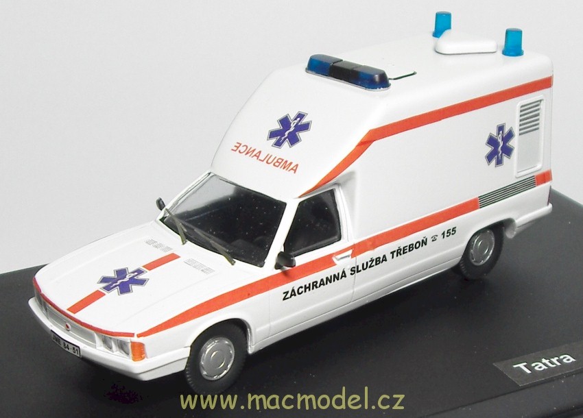 1:43 Tatra 613 RZP 11 ZS Třeboň - stavba na objednávku - MACmodel